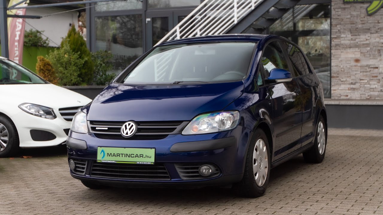 VOLKSWAGEN GOLF PLUS 1.9 PD TDI Comfortline Shadow Blue Metallic +Klasszikus TDI +Friss Vizsga  !!