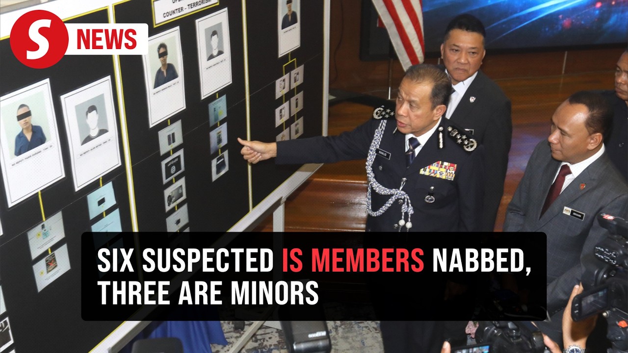 Cops nab six suspected IS members, including three minors