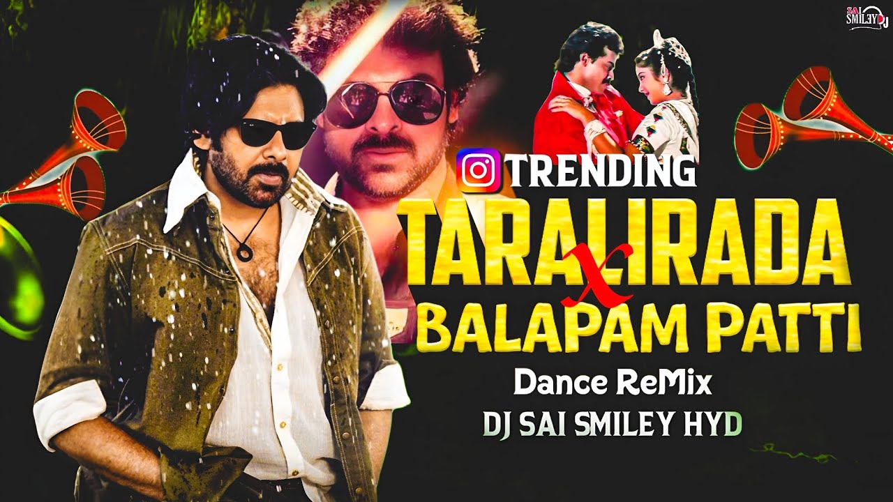 Taralirada Thane Vasantham Dj Song | Ustaad Bhagat Singh Remix Dj Song | Dj Sai Smiley Hyd