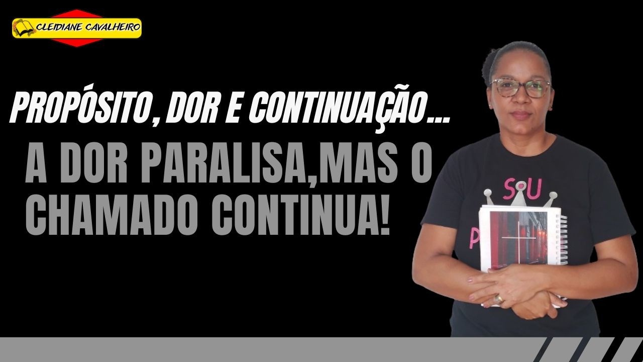 Não Chore o Que Deus Já Encerrou!@cleidianecavalheiro💌💍