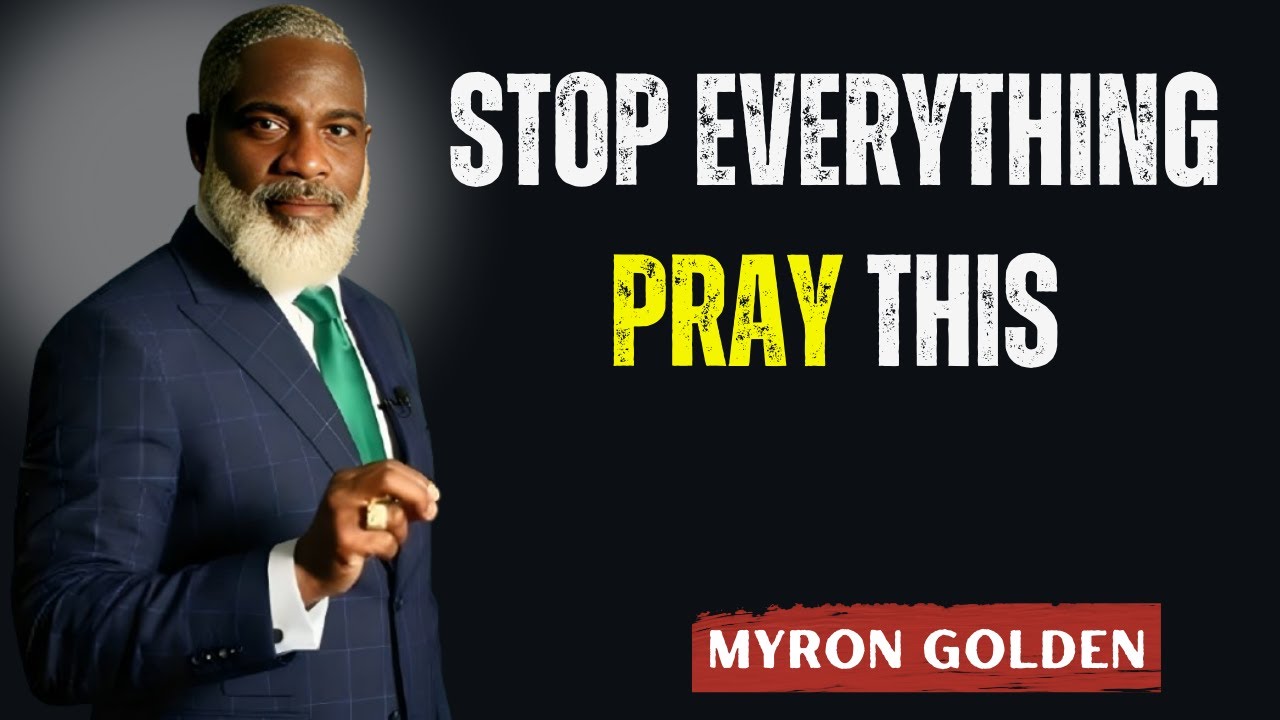 Say Psalm 35 Before Anything Else — And Watch God Turn Opposition Into Victory | Myron Golden