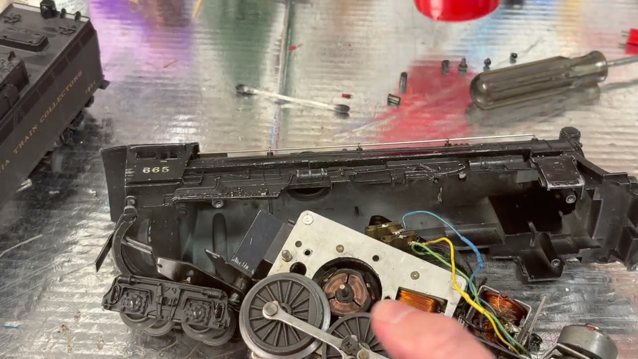 КАПИТАЛЬНЫЙ РЕМОНТ ПАРОХОДА LIONEL VTC 665