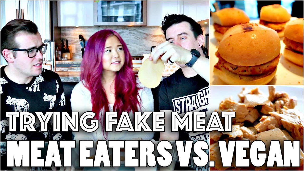 MEAT-EATERS VS. VEGAN: FAKE MEAT TASTE TEST