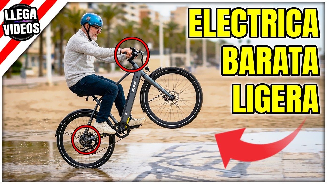 OFERTA!! COMO PUEDE COSTAR TAN POCO Bicicleta Eléctrica HITWAY BK18 Pro