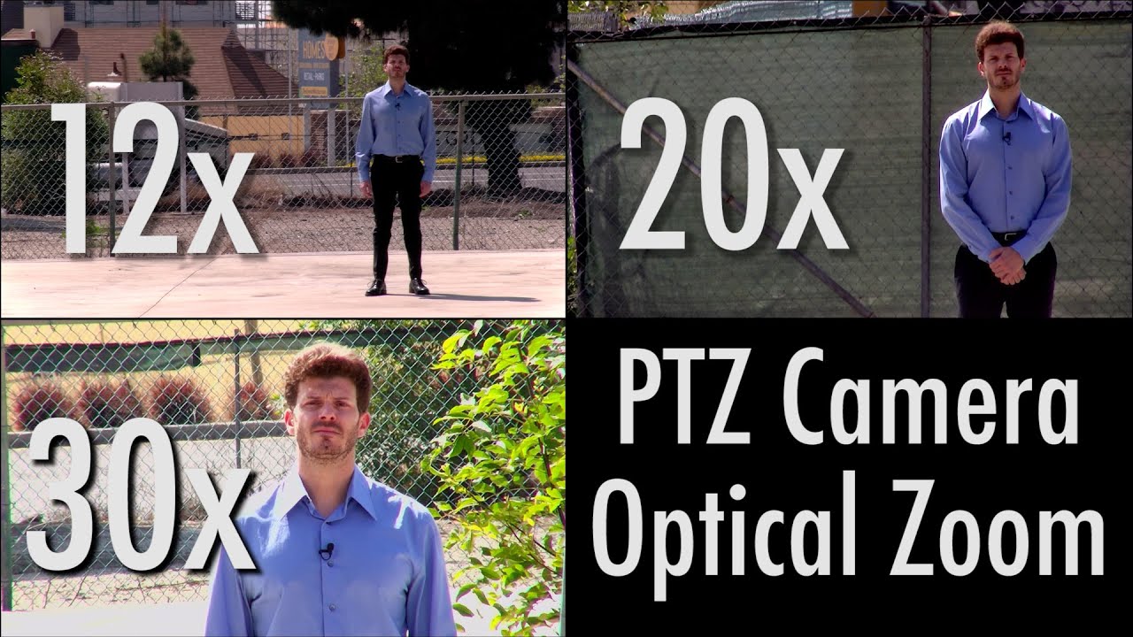 12x, 20x и 30x оптический зум на PTZ-камерах