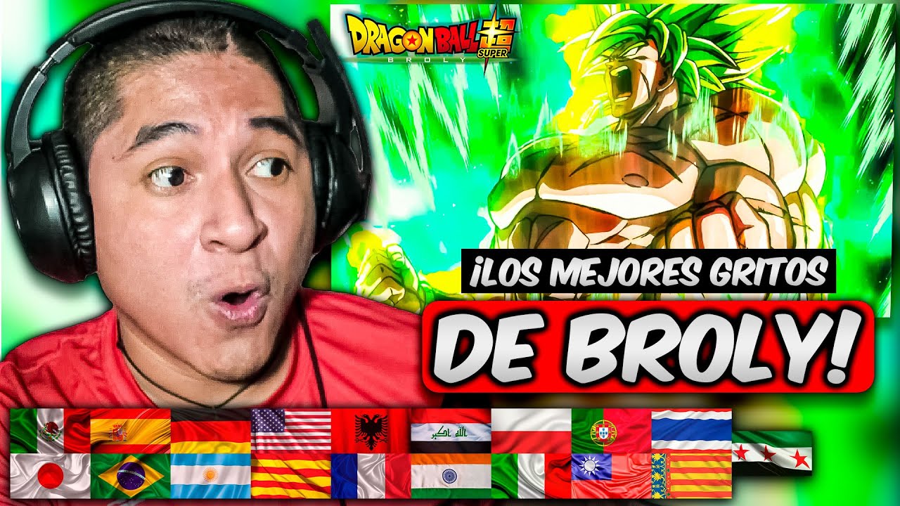 Más de 15 DOBLAJES Diferentes de Broly SSJ FULL POWER liberando su PODER🆚Gogeta 🔥