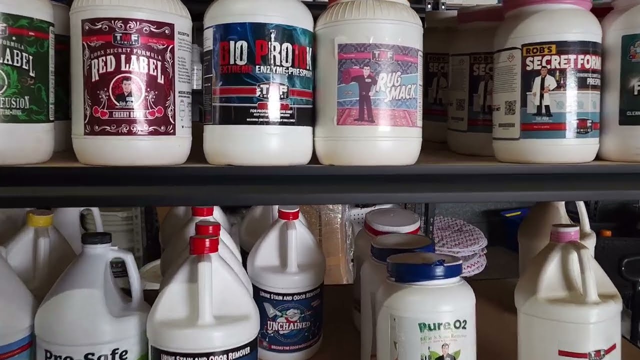 Carpet Cleaning Chemistry line and Why I Use Them