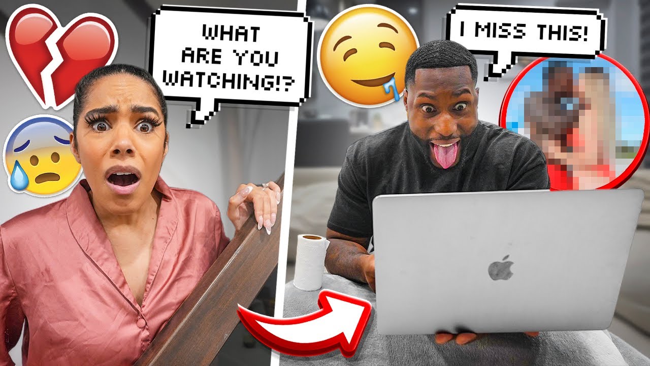 CAUGHT Watching an X-TAPE Of Me & My EX Girl! *FIANCEE SNAPS*