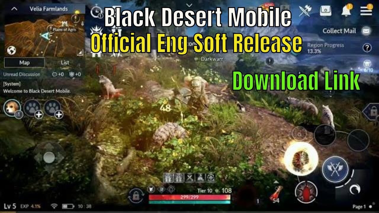Black Desert Mobile gameplay: English Release & Download Link