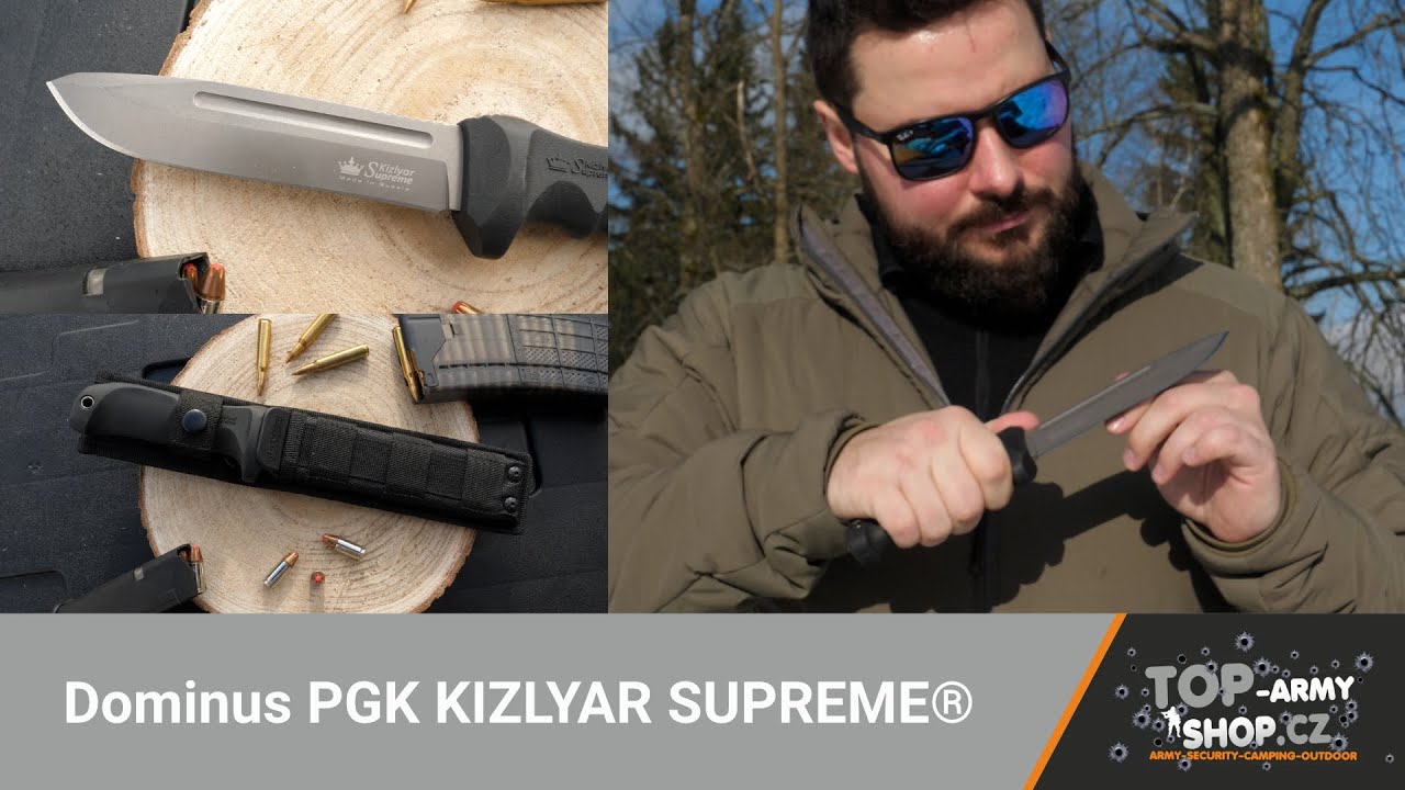 Nůž s pevnou čepelí Dominus PGK KIZLYAR SUPREME® Rigad!