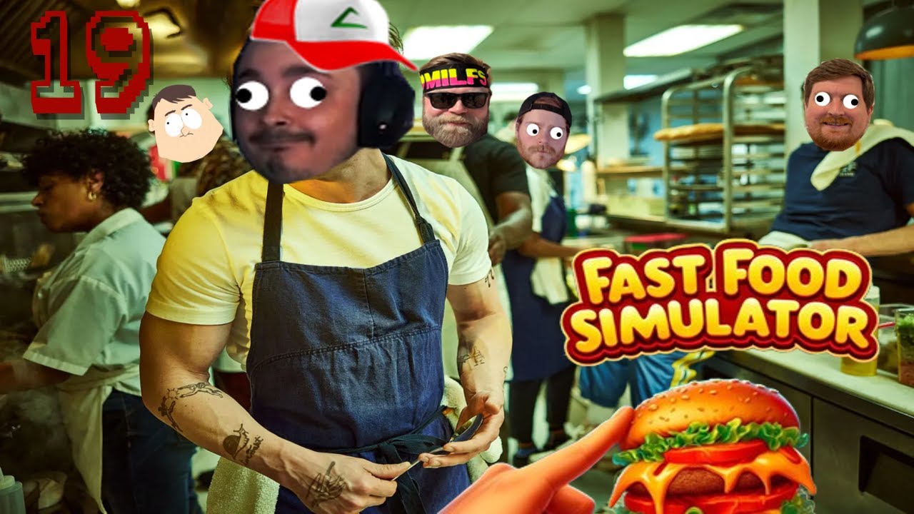 WHO is spending all of our money!? | Fast Food Simulator | EP. 19 | Low Resolution
