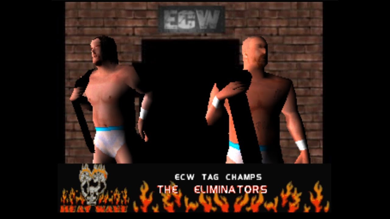 ECW 1995-2000 Blackout Edition - WWF Smackdown 2 PS1 mod