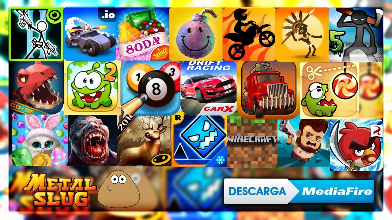 TOP 50 JUEGOS HACKEADOS PARA TU TELEFONO ANDROID | (MODS) [NoRoot] | AndroidTP