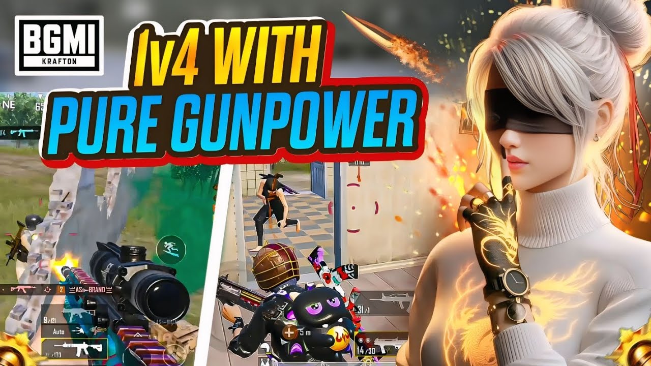 No Fast Farward, Pure Gunpower With Skill Set | Intense 1v4 Clutches in Dominator Lobby | BGMI-PUBG