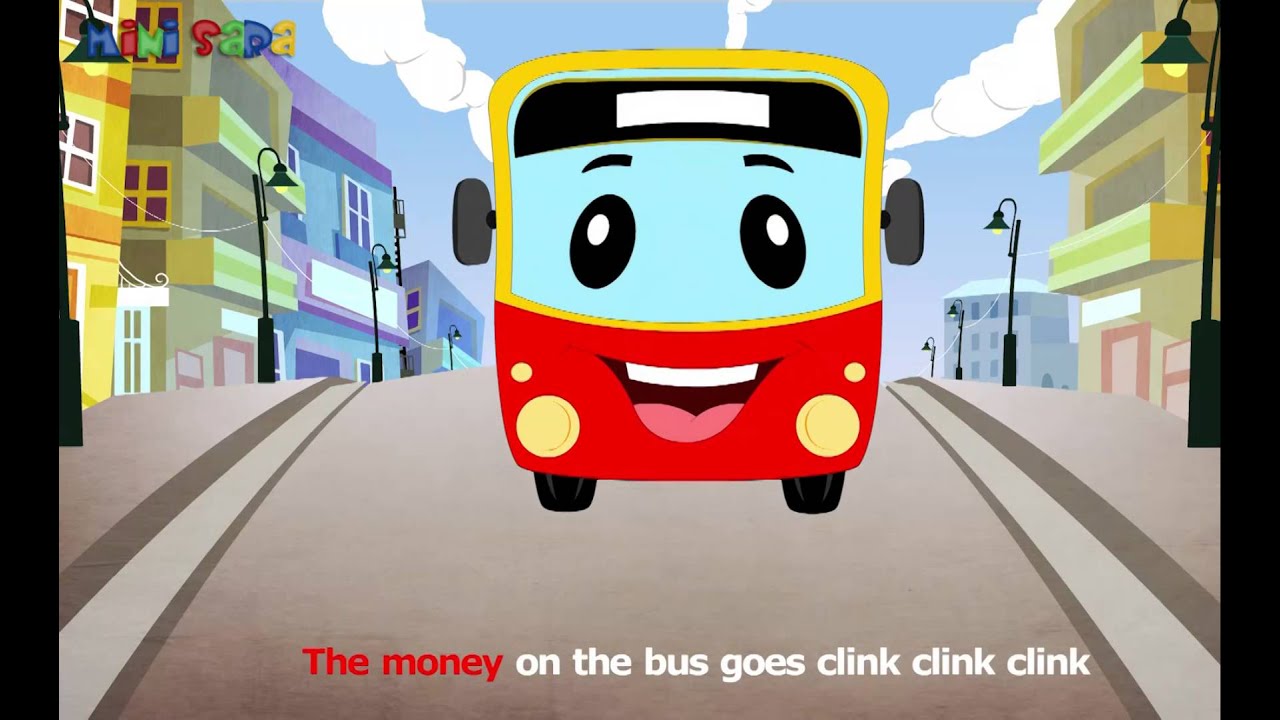 The Wheels on The Bus - Kids Songs