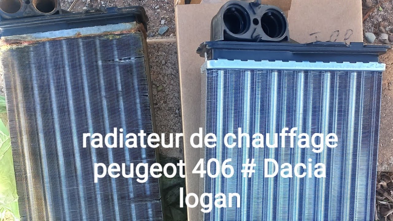 Radiateur de chauffage peugeot 406 hdi