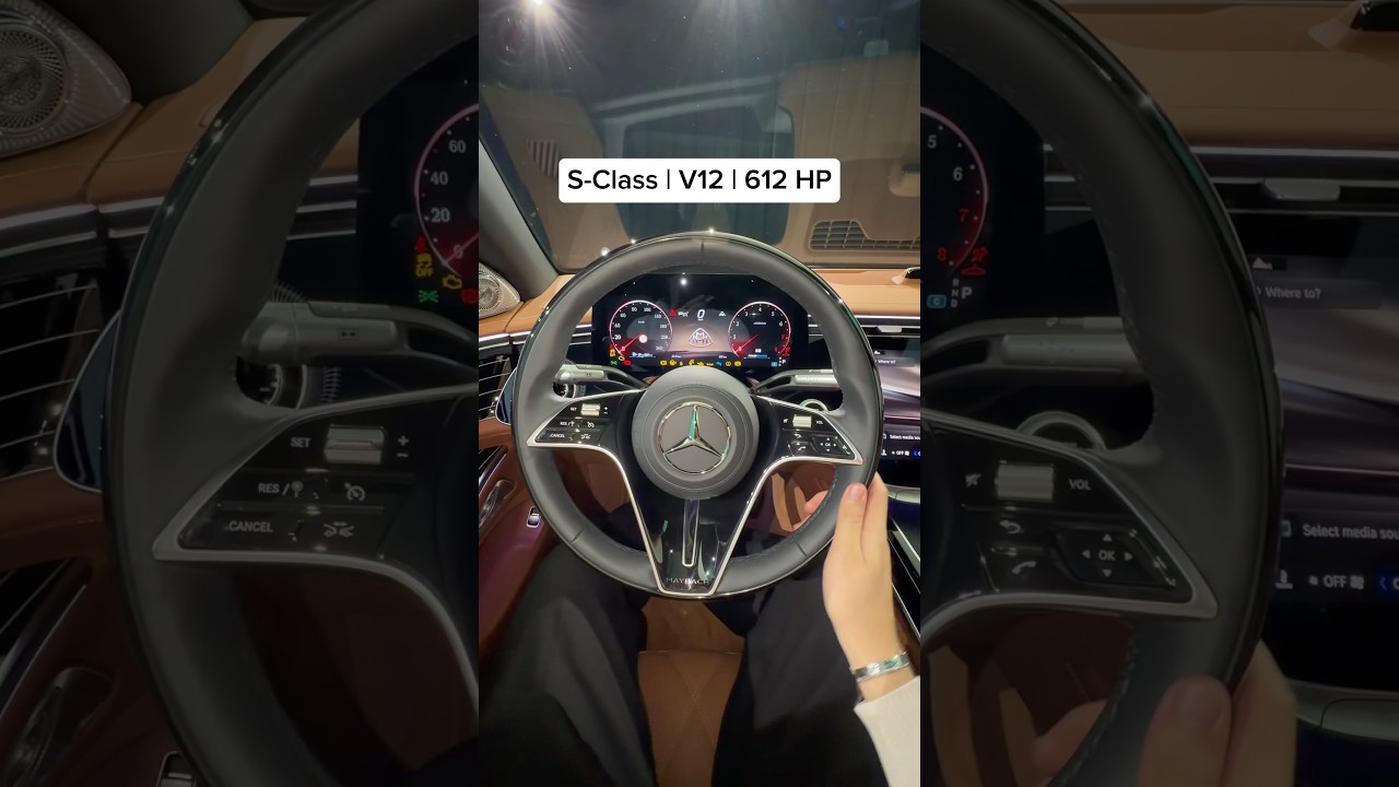 INSIDE 2026 Mercedes MAYBACH S-Class! 😳🖤 #mercedes #maybach #asmr