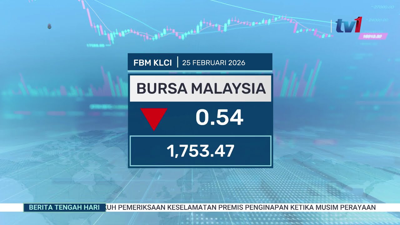 25 FEB 2026 - BERITA TGH HARI - RINNGIT & BURSA MALAYSIA