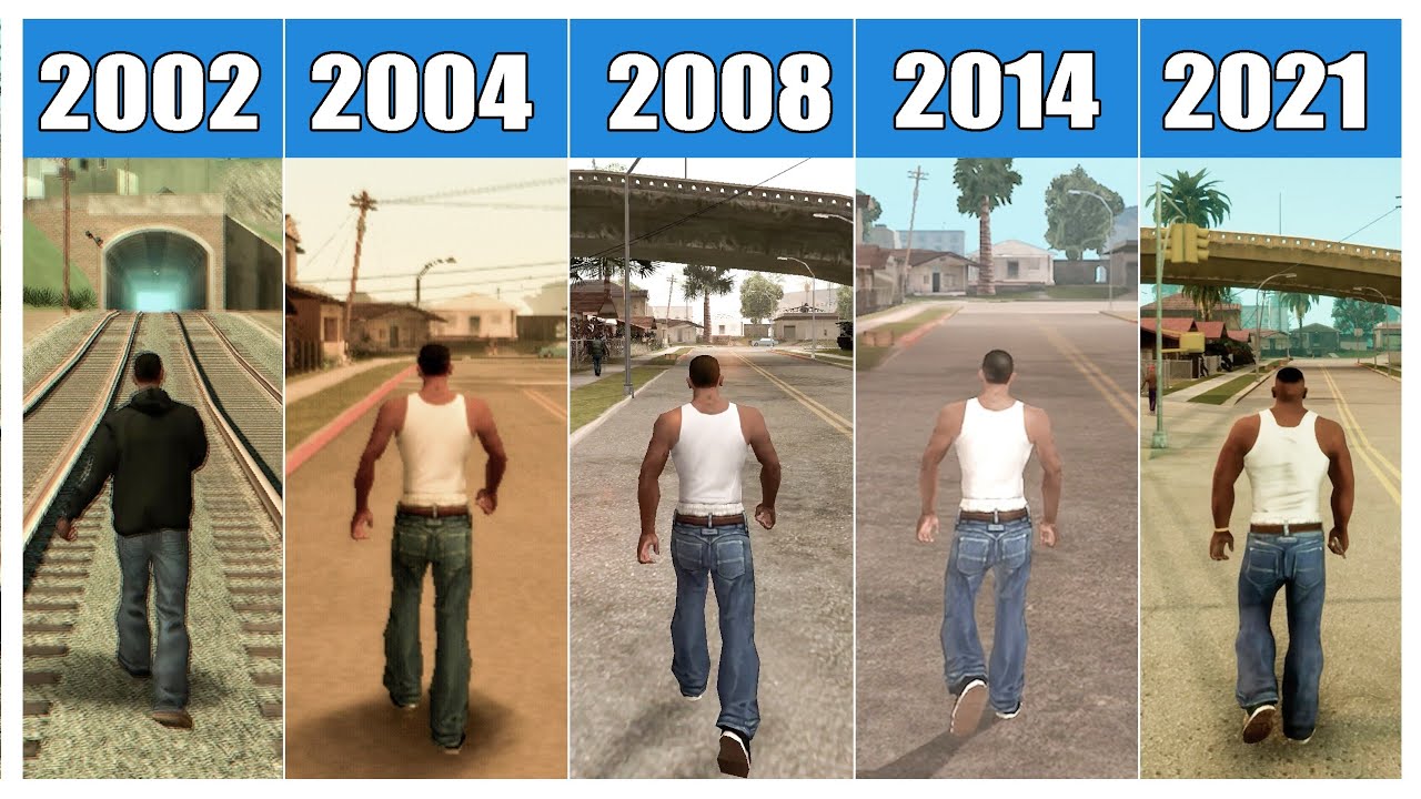 I Played EVERY Version of GTA San Andreas! (2002 - 2025)