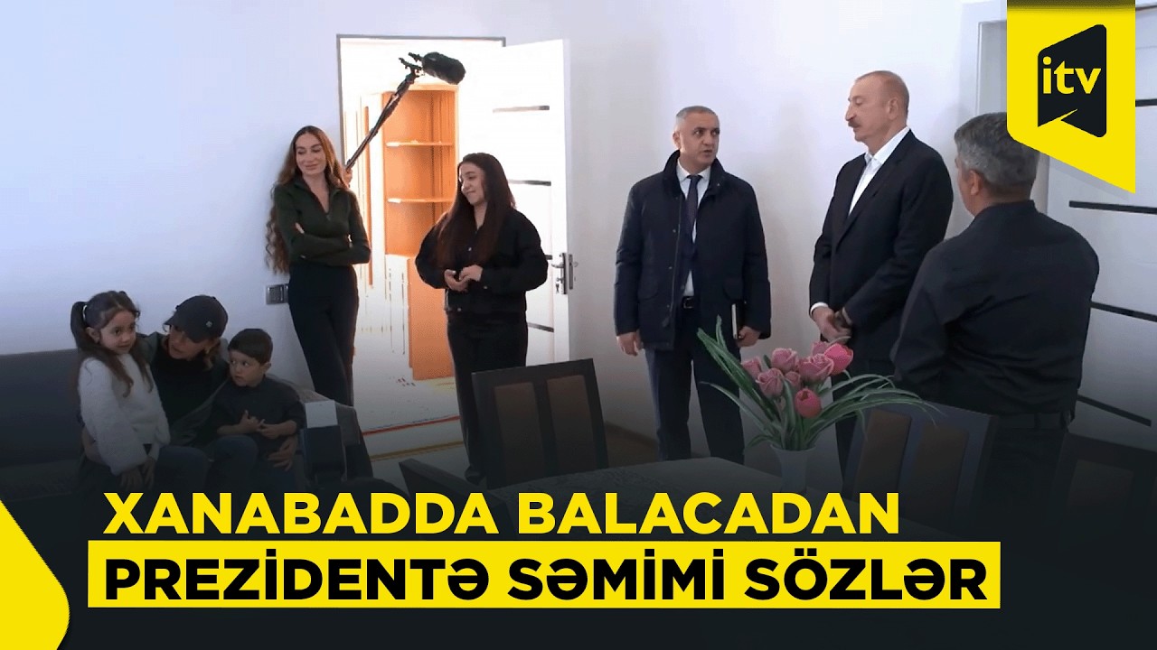 Xanabadlı balacadan Prezidentə: 