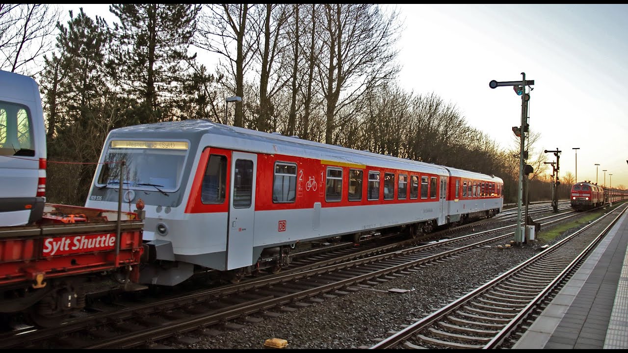 Betriebsstart Sylt Shuttle plus - Autozug mit Klotz am Bein