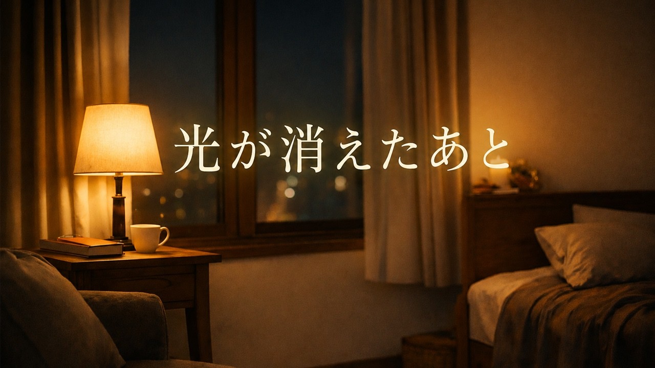 After the Light is gone | 光が消えたあと(Japanese Vocal)