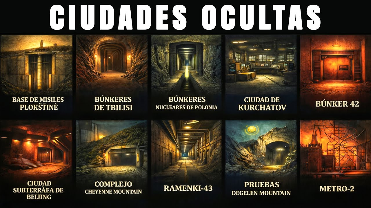 10 Ciudades Subterráneas Que Los Gobiernos Ocultaron Por Décadas