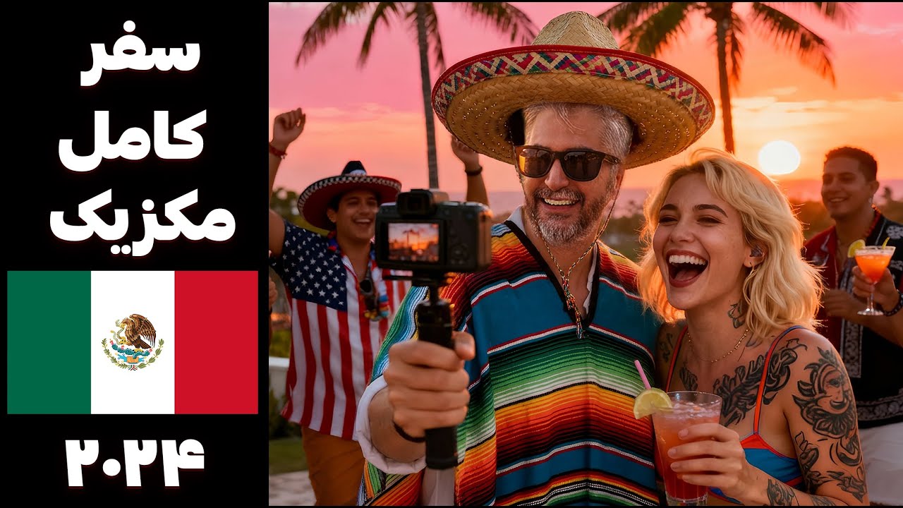 Mexico Full Trip 2024 🇲🇽سفر کامل مکزیک