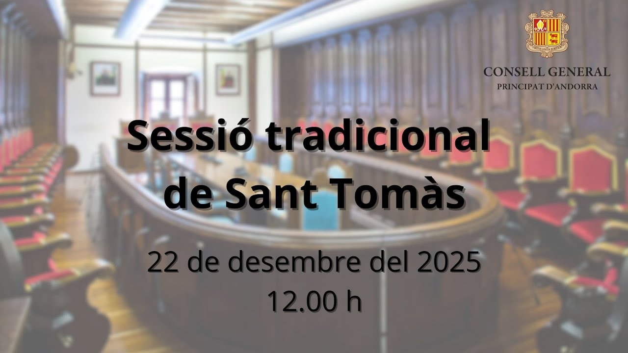 Sessió tradicional de Sant Tomàs (22/12/2025)