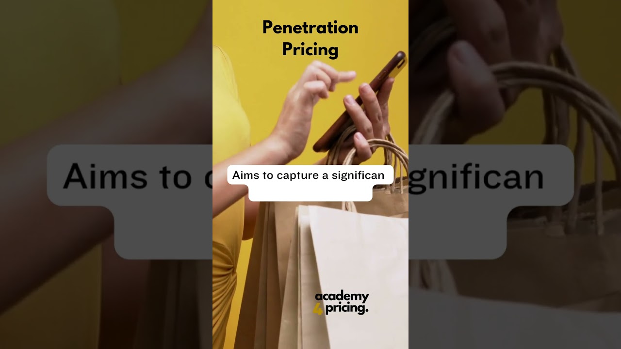 Penetration Pricing - Aims to capture a significant market share quickly