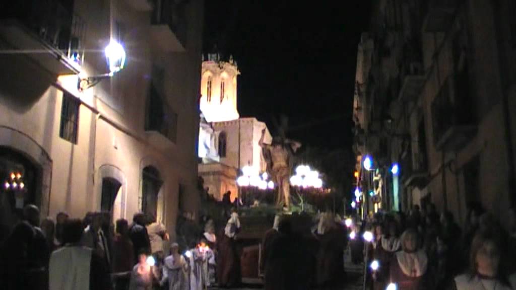 Semana Santa de Tarragona Processó Divendres Sant GNPJP Sant Enterrament 2012.mpg