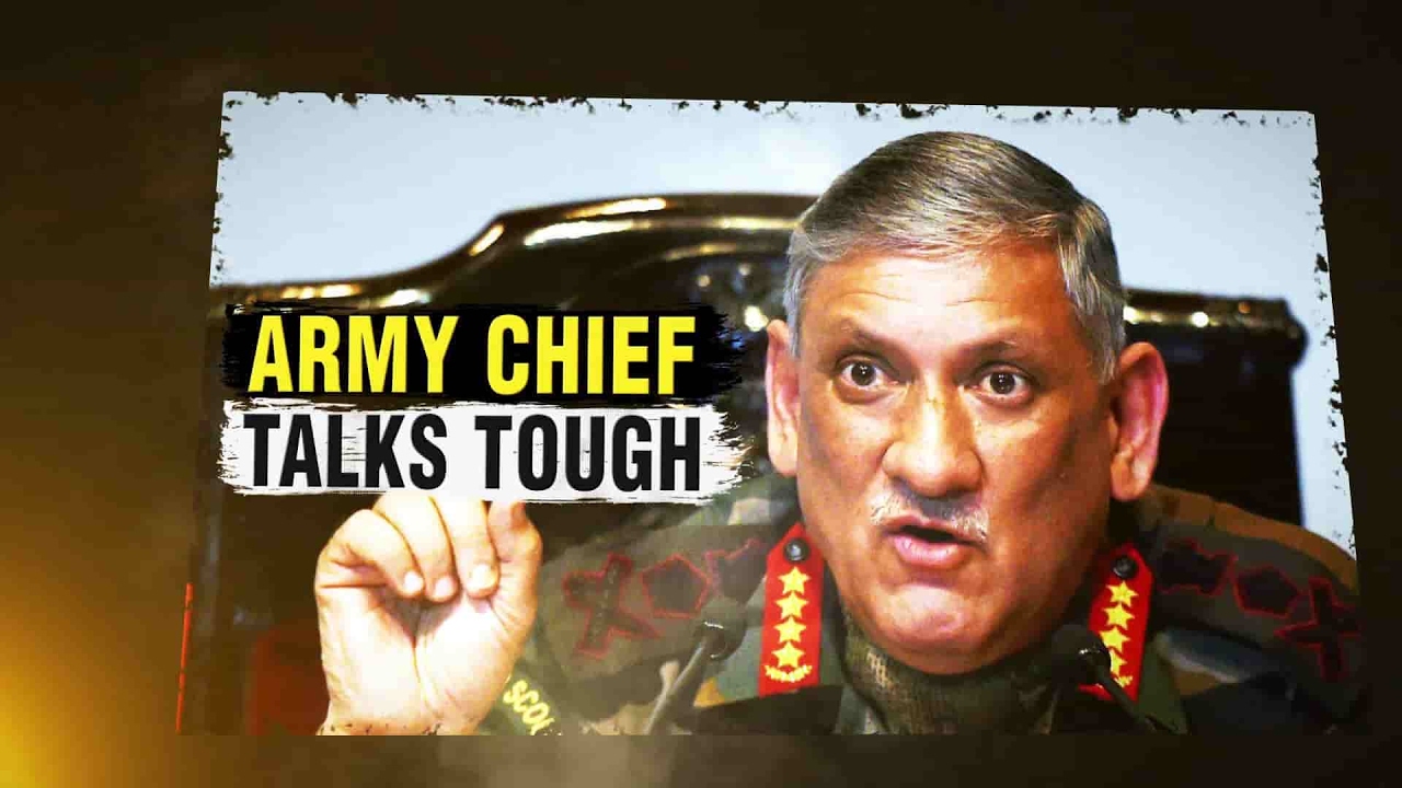 Indian Army Chief prepared for harsher action in Kashmir