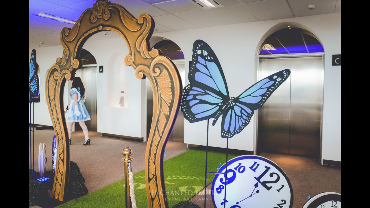 Through the Looking Glass, Alice in Wonderland, styled by Enchanted Empire Event Artisans