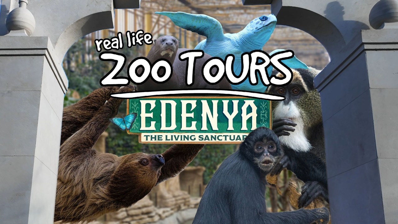 Opening day at the World's Largest Tropical House! | Real Life Zoo Tours: Edenya in Pairi Daiza