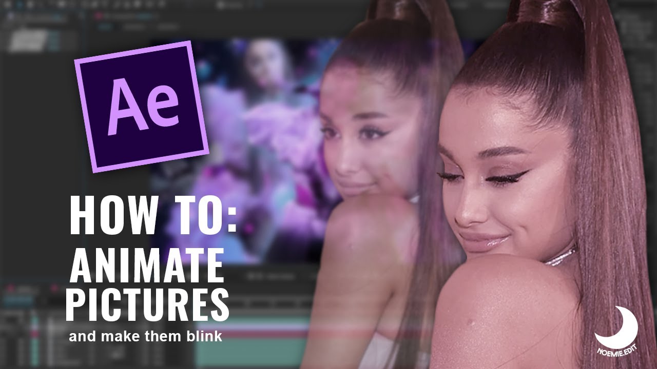 HOW TO ANIMATE PICTURES AND MAKE THEM BLINK (AFTER EFFECTS TUTORIAL)
