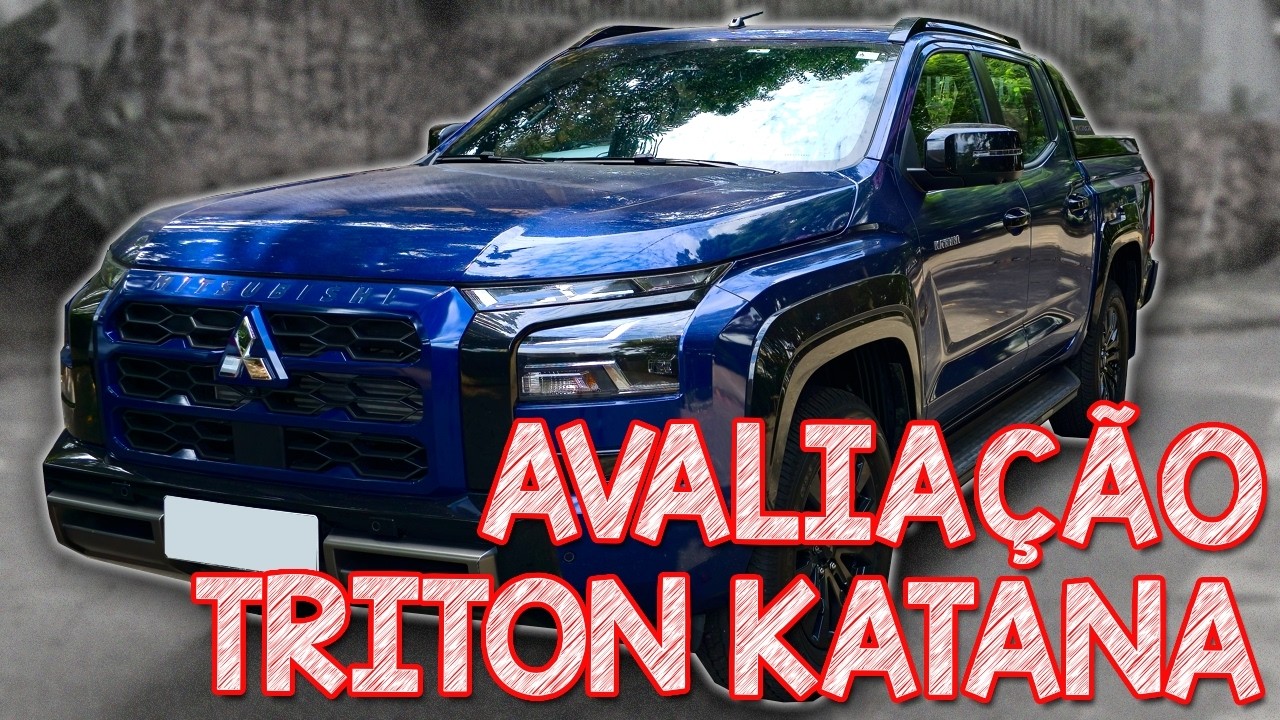 Avaliação NOVA TRITON KATANA 2025 - BEM MELHOR QUE HILUX SÓ O PREÇO QUE ASSUSTA MAIS QUE A FRENTEIRA