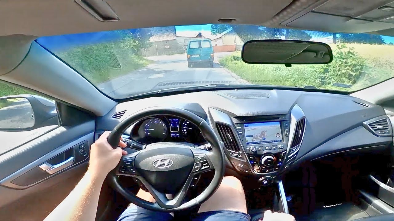 2011 Hyundai Veloster Turismo 1.6 T-GDI 186HP Manual - POV TEST DRIVE
