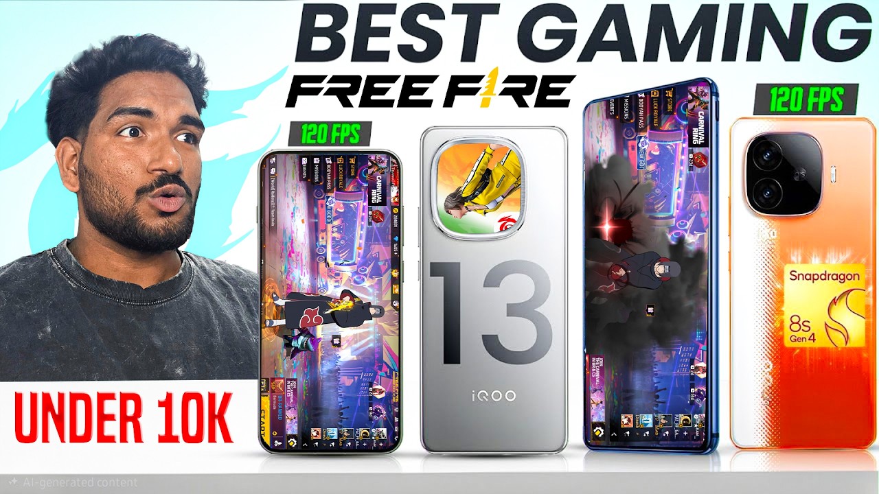 Best Gaming Mobile For FreeFire | Under 10k - 25k Best Mobiles | Best FreeFire Gaming Mobile