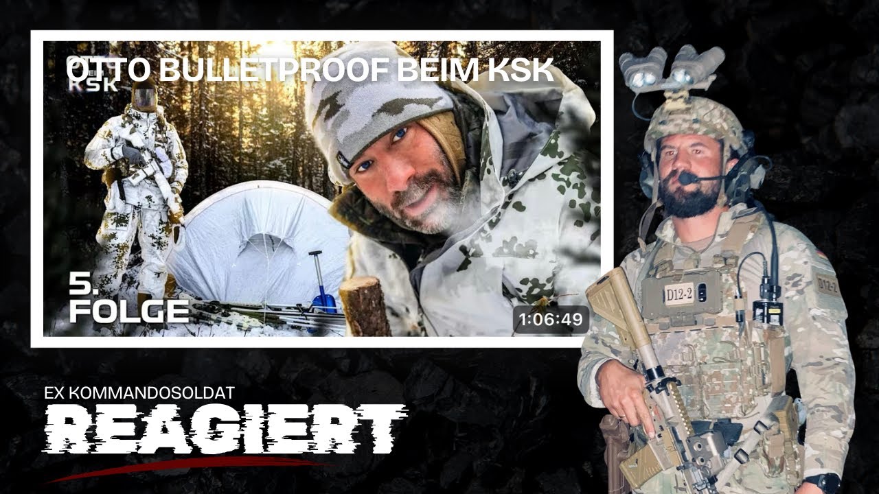 EX Kommandosoldat &bdquo;VALDE&ldquo; reagiert auf OTTO beim KSK | Folge 5 Teil 1
