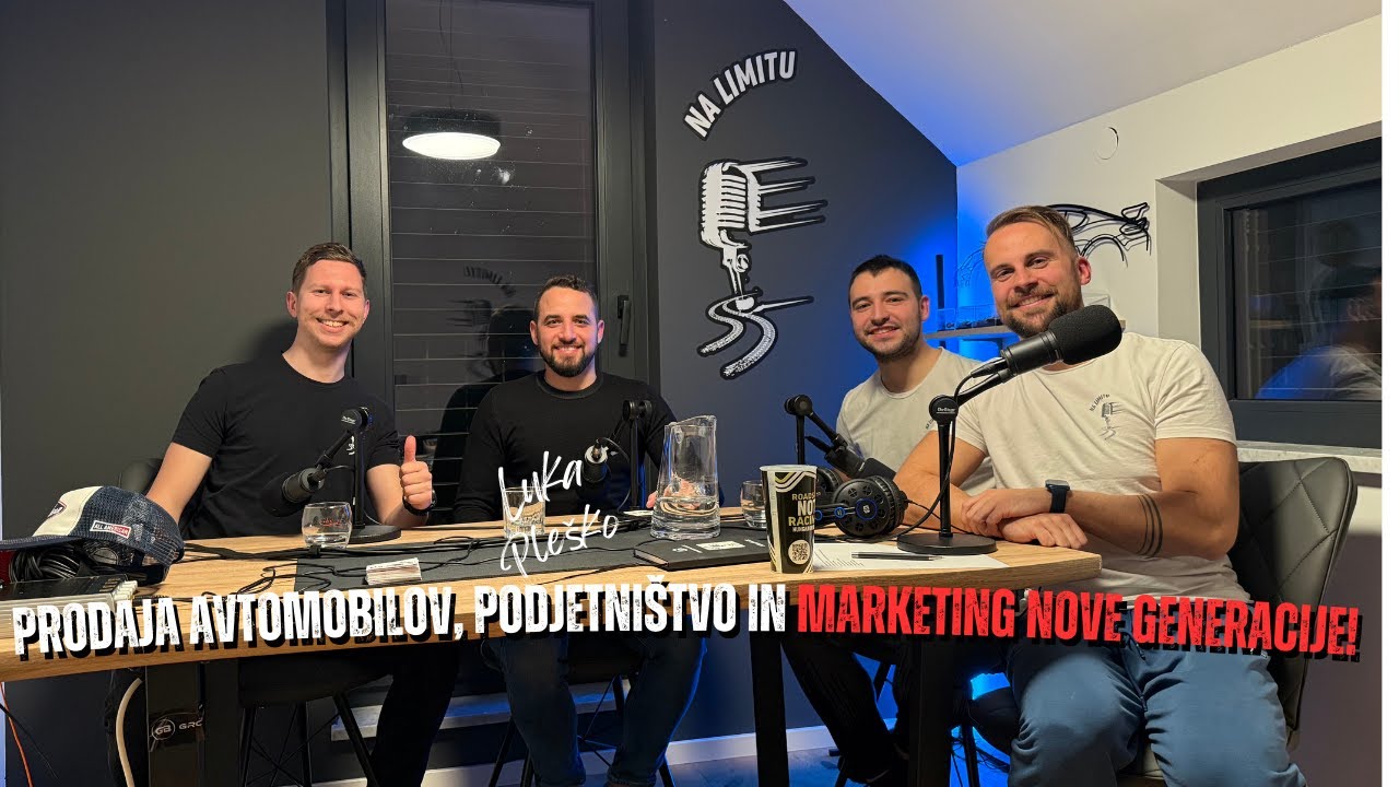 Luka Ple&scaron;ko - Prodaja avtomobilov, podjetni&scaron;tvo in marketing nove generacije - Na Limitu E28