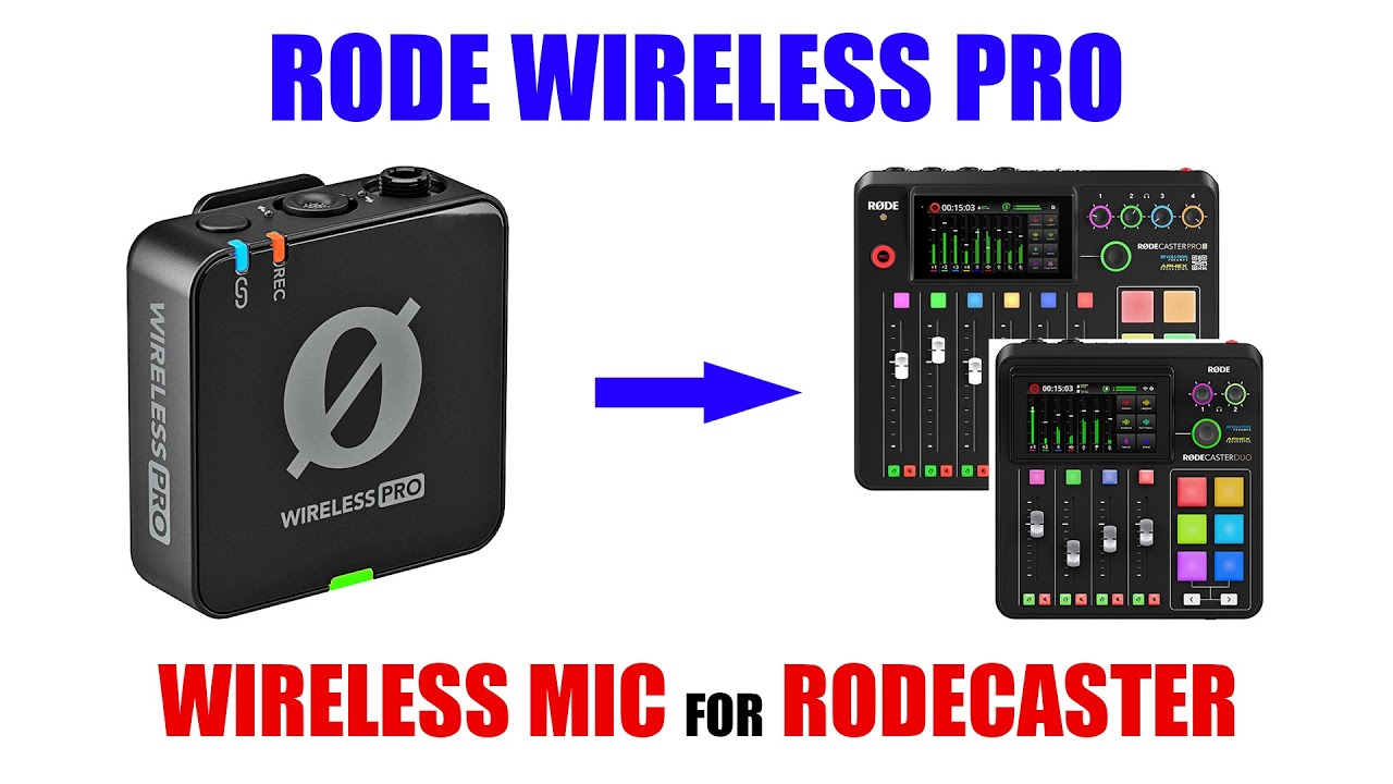 Rode Wireless Pro to Rodecaster Pro II & Duo [ Connect TX Transmitter for Wireless Mic ] Tutorial