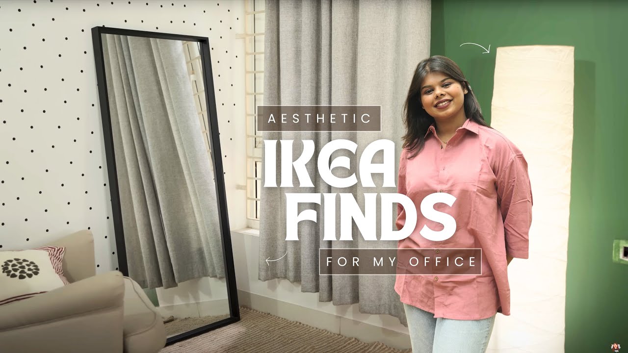 Aesthetic IKEA FINDS for my OFFICE🌸 Is SHIPPING from IKEA a GOOD IDEA? ✨