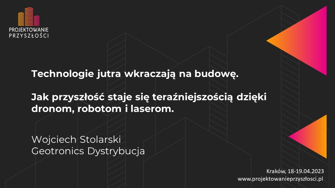 Technologie jutra wkraczają na budowę.