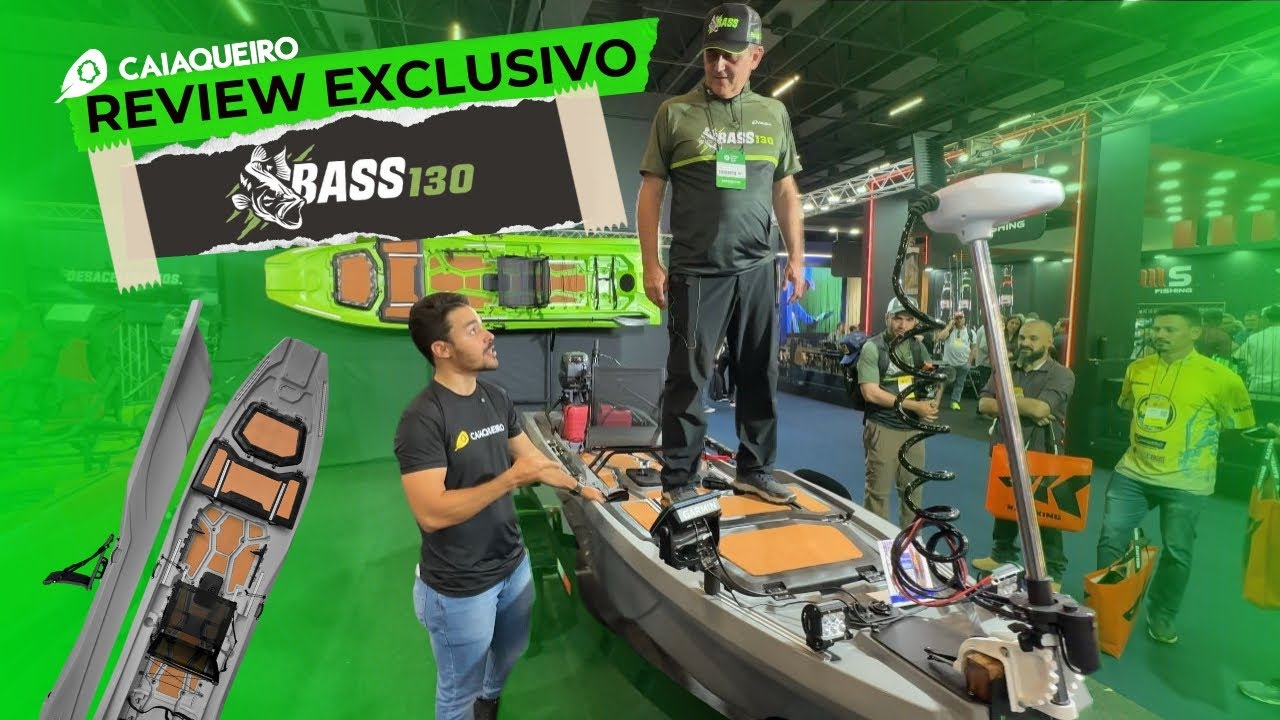 Review Exclusivo: Caiaque Bass 130 Hydro2Eko  | Fishing Show Brasil 2025