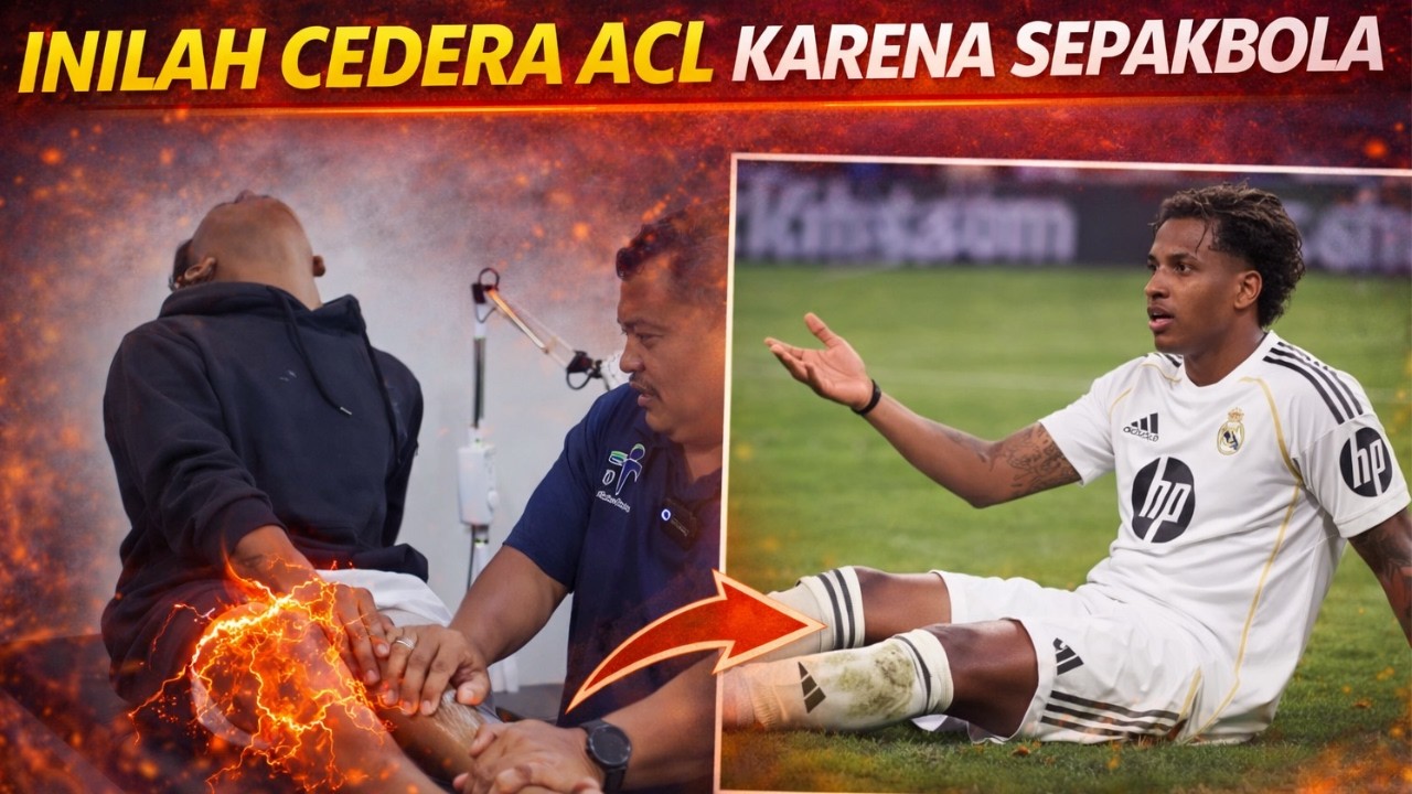 INILAH CEDERA ACL KARENA SEPAKBOLA