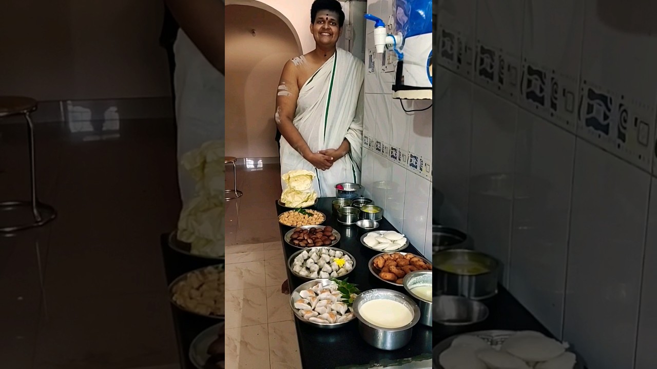 விக்னேஷ் என்ன பண்ற? விநாயகர் சதுர்த்தி ஸ்பெஷல்! #vigneshkitchen #food #samayal #trendingshorts