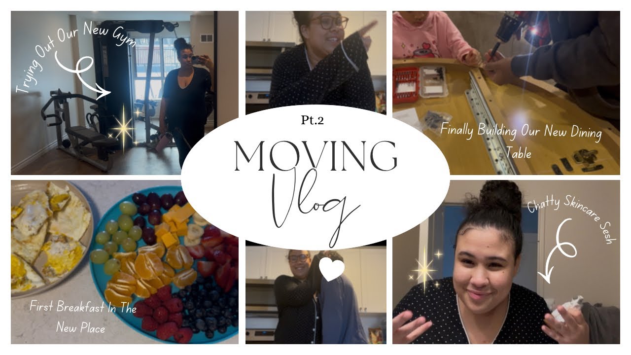 Moving Vlog | New Years Eve | Let’s Make Breakfast | Trying Out Our Gym | Chatty Skincare Sesh