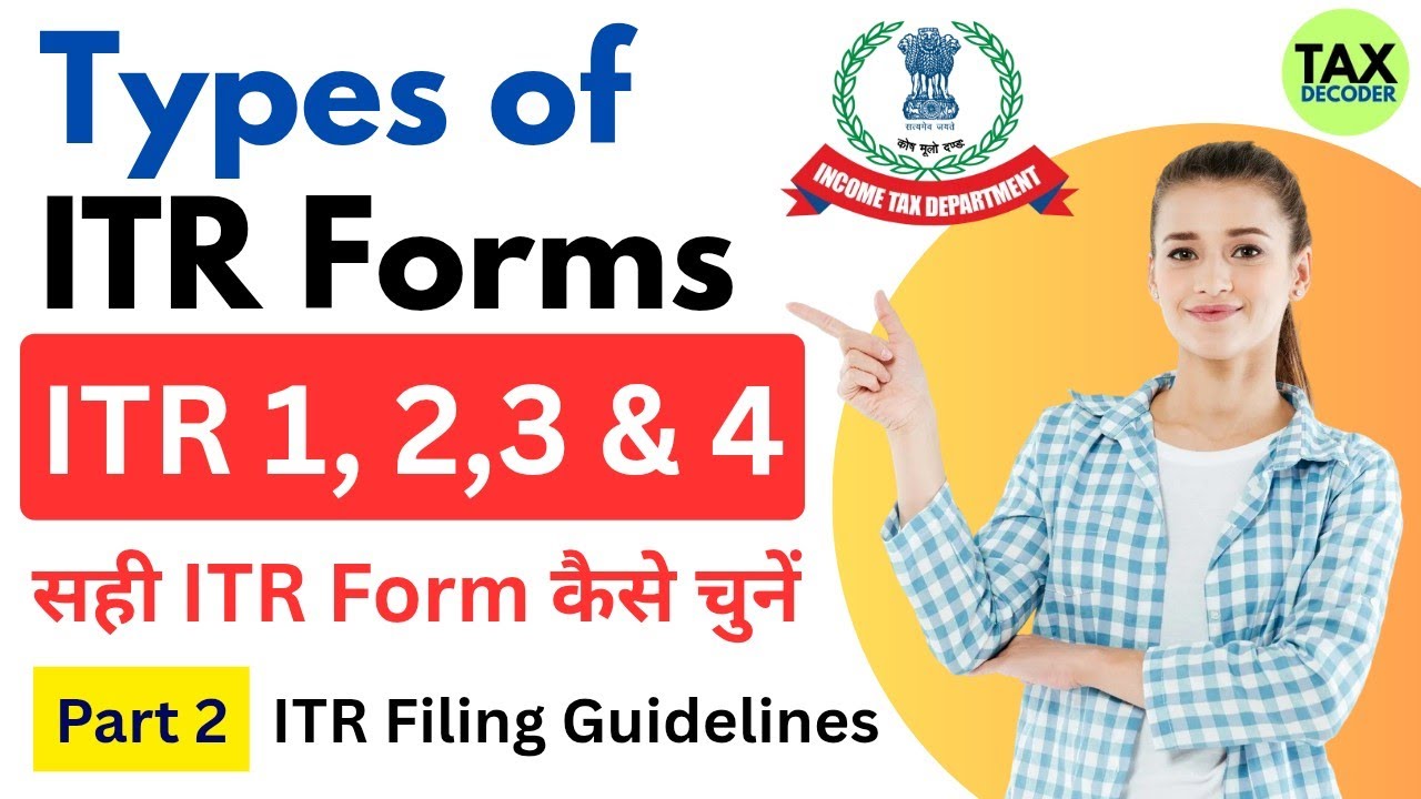 Types of ITR Forms? ITR Filing 2026 Part 2 #itr #itr1 #itr4 #itr2 #itr3 #incometaxreturn