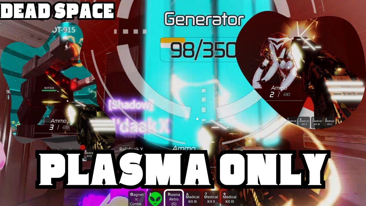 NO WAY I WON THIS! Plasma Gun Only Challenge | Dead Space Roblox