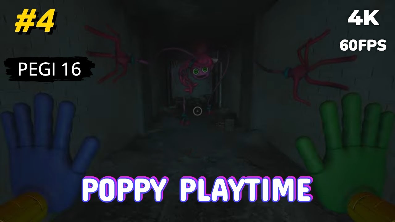 Poppy Playtime Chapter 2 Finale – Hide and Seek & Train Escape Xbox Walkthrough No Commentary